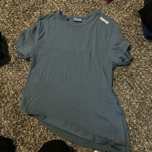 Gymshark slanted tie t shirt